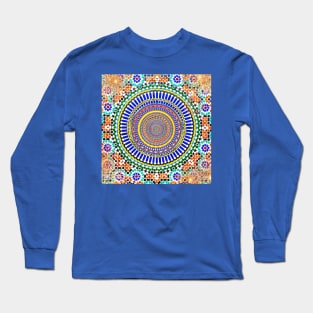 Beautiful Mosaic colours Long Sleeve T-Shirt